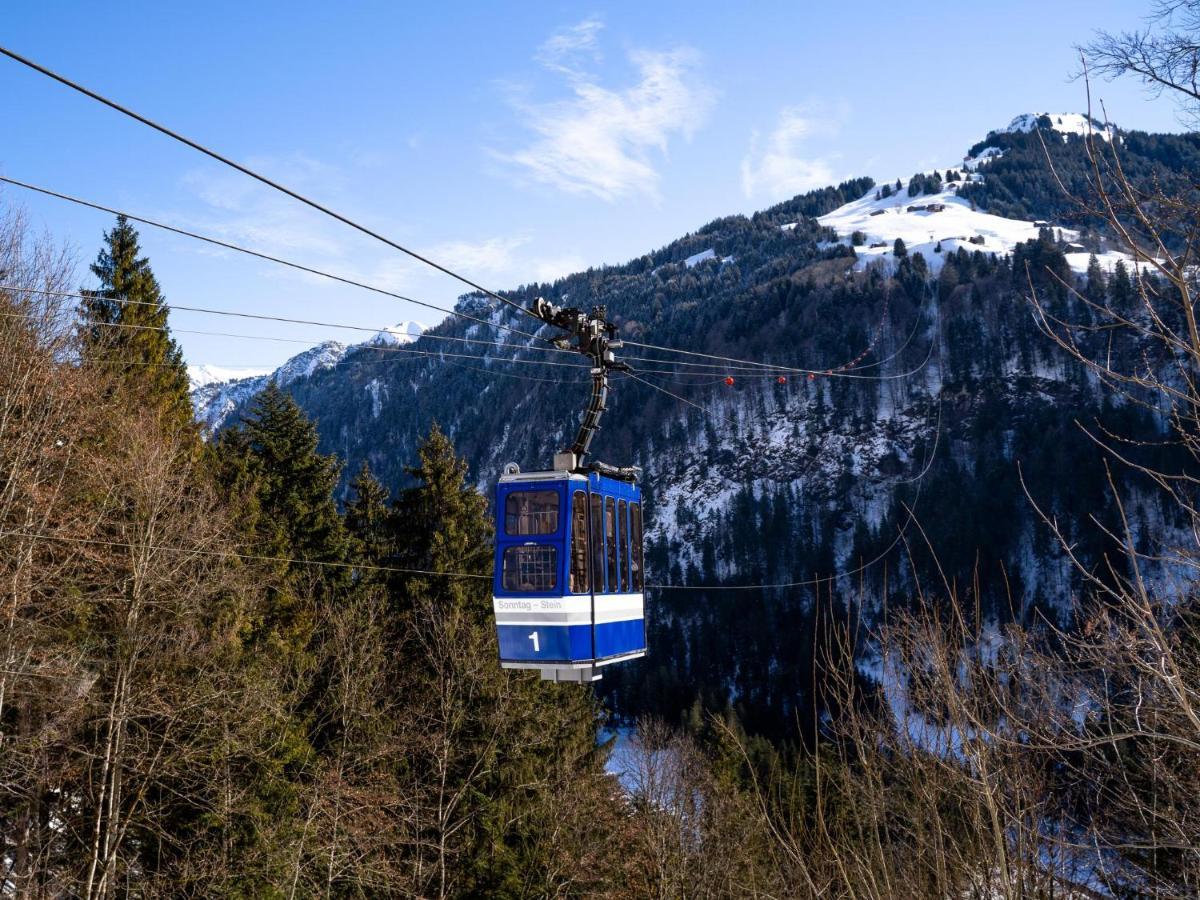 Ferienhaus Tuertscher 1 Sonntag エクステリア 写真